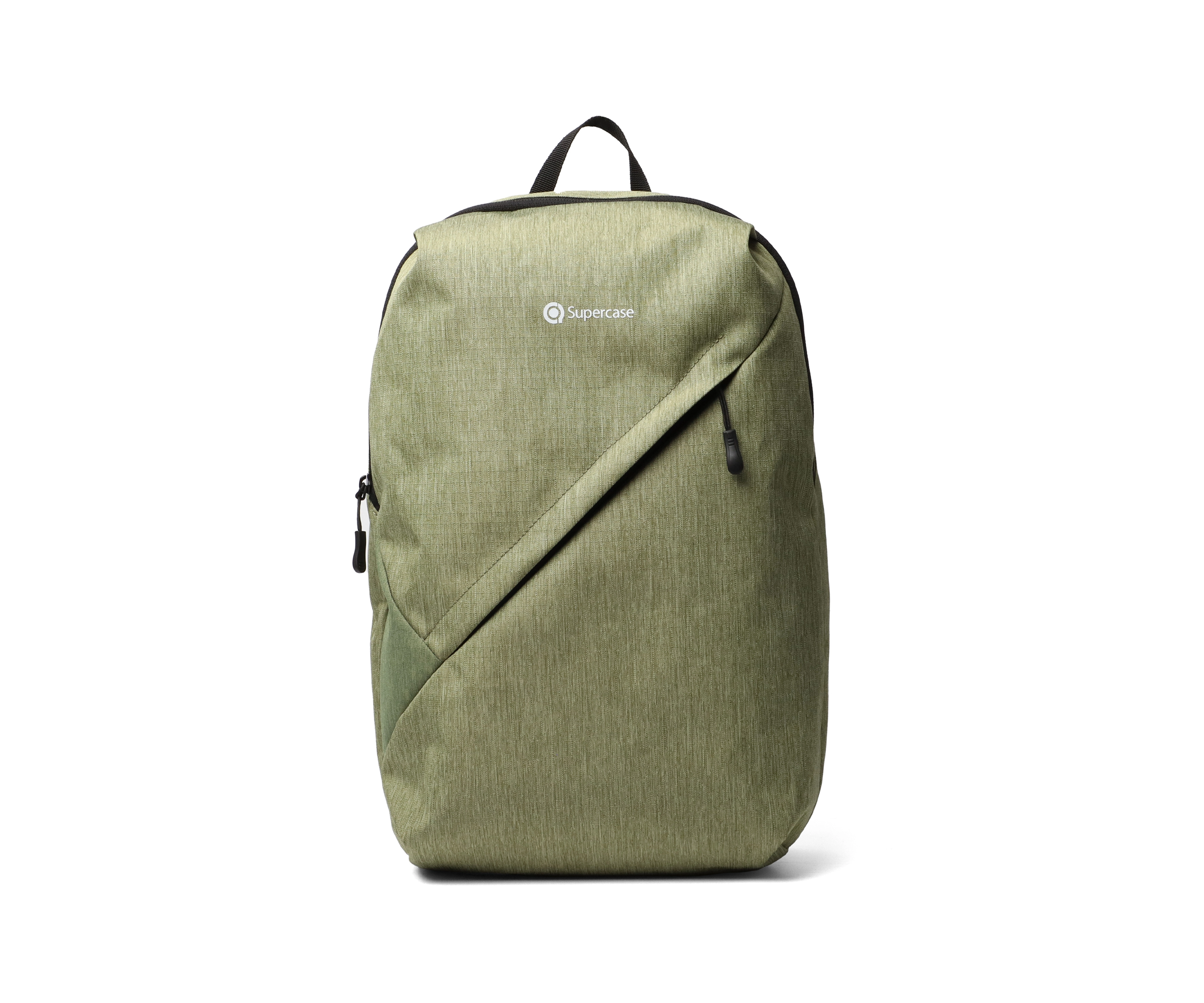 Grass Green Color Matching Backpack Set