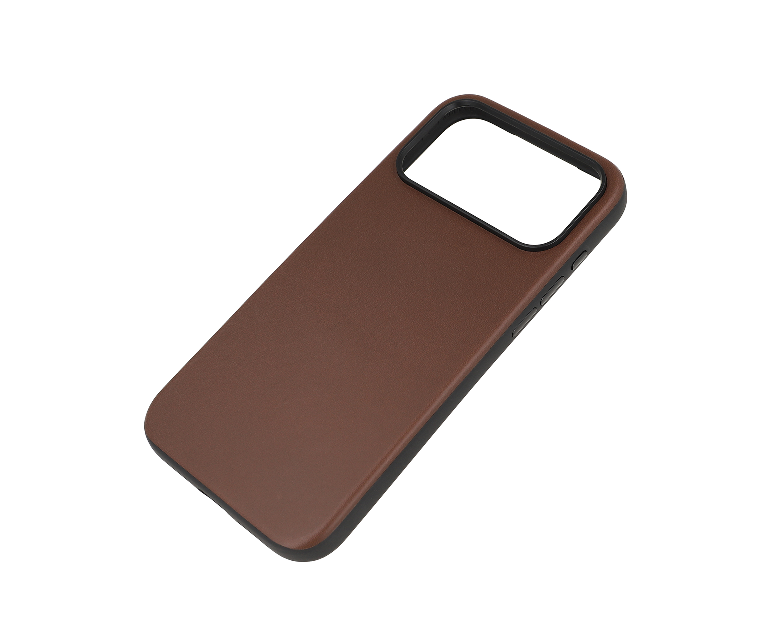 iPhone 17 Pro Max Leather Case-Brown
