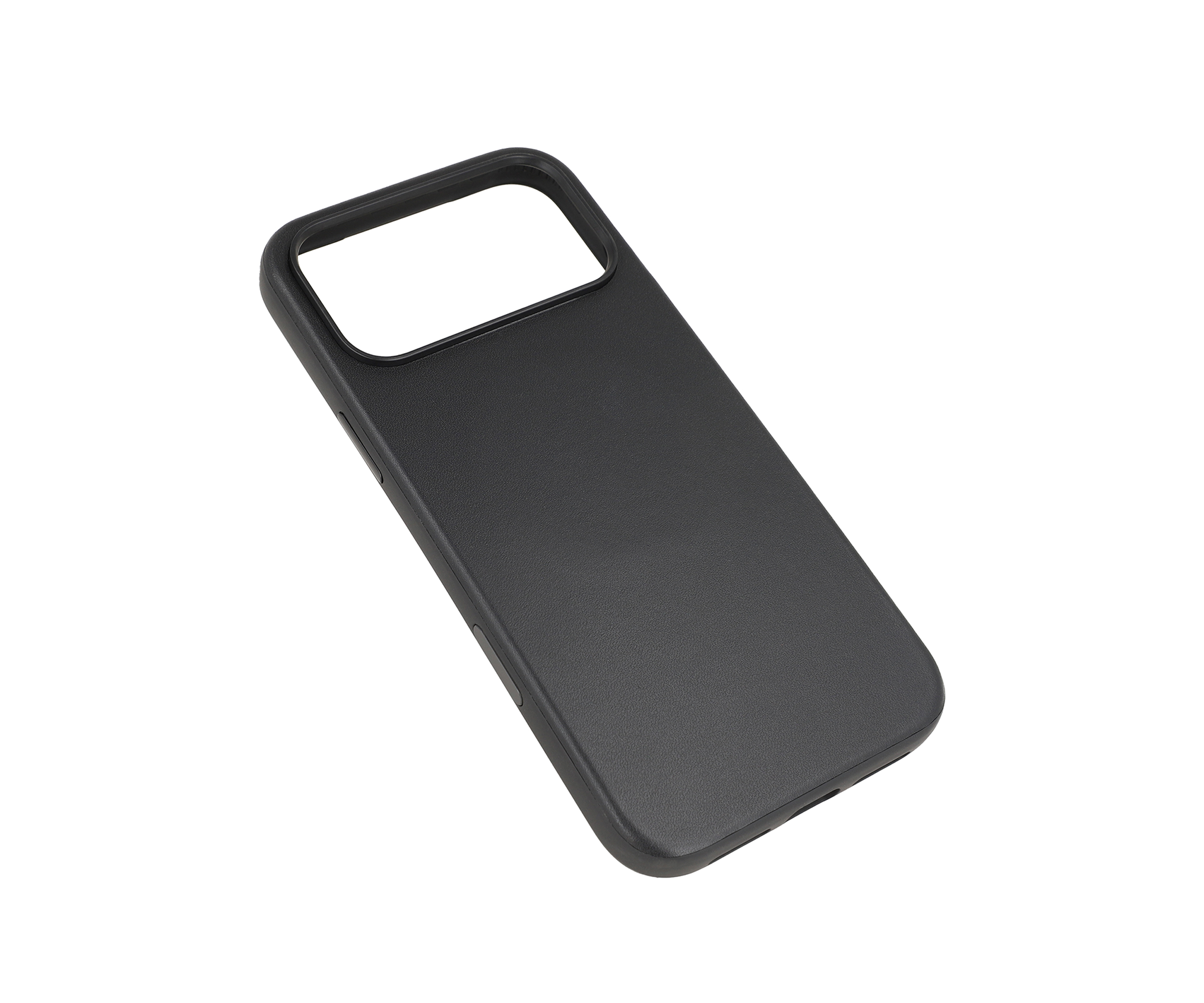 iPhone 17 Pro Max Leather Case-Black